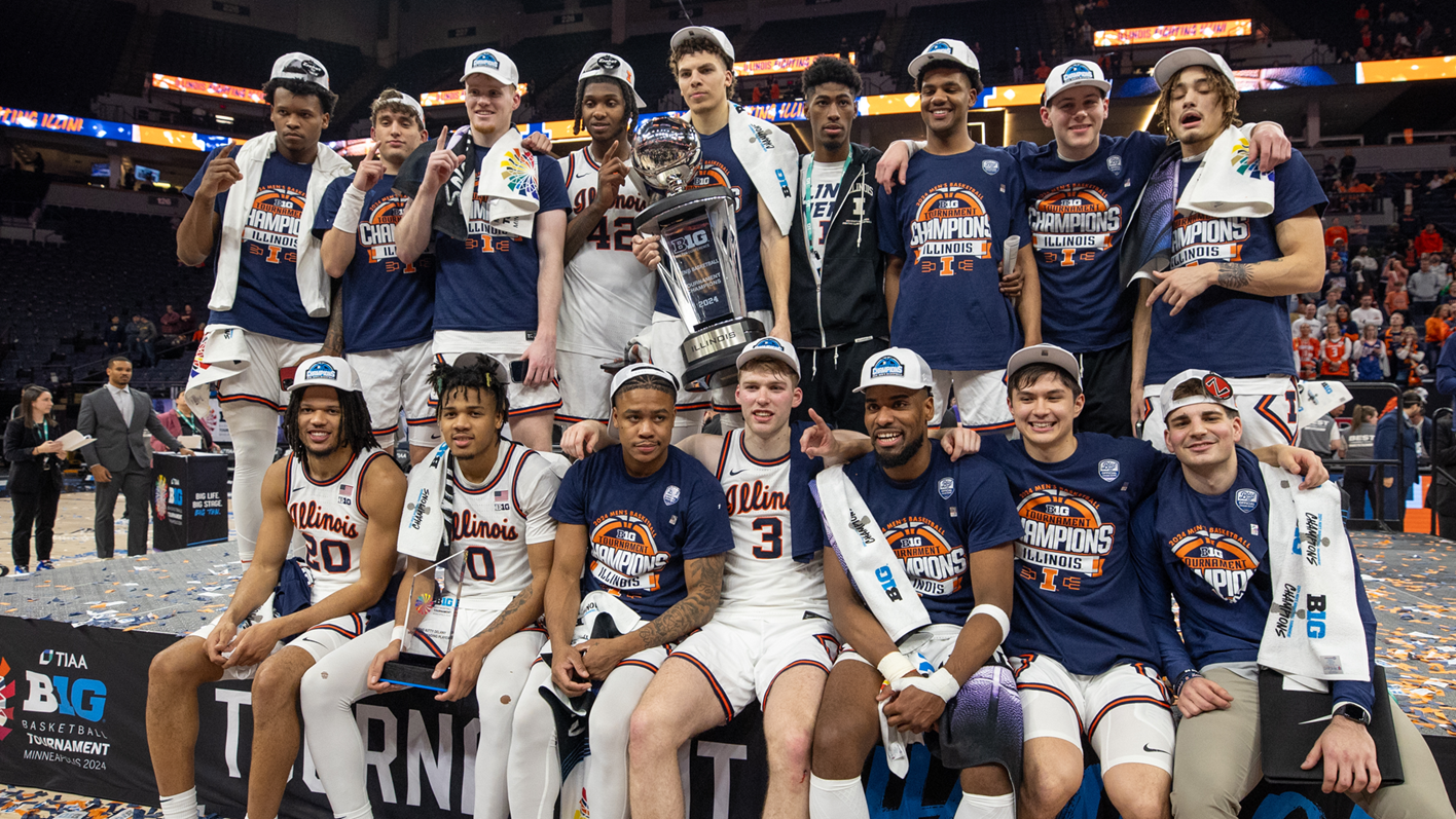 Illinois Wins 2024 TIAA Big Ten Conference Men s Basketball Tournament Championship
