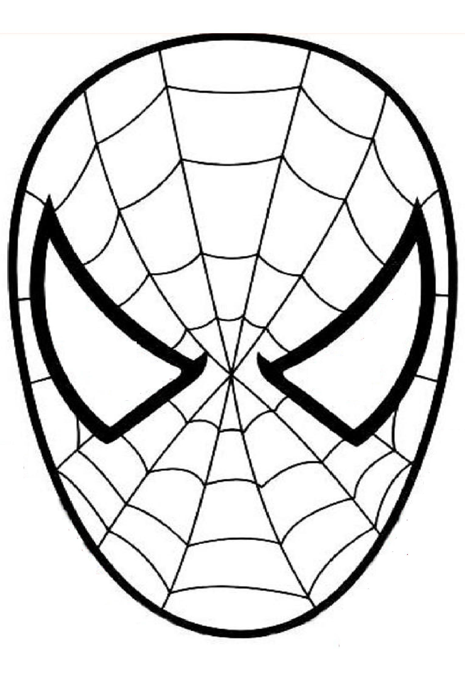 Image Of Spiderman To Download And Color Spider Man Coloring Pages