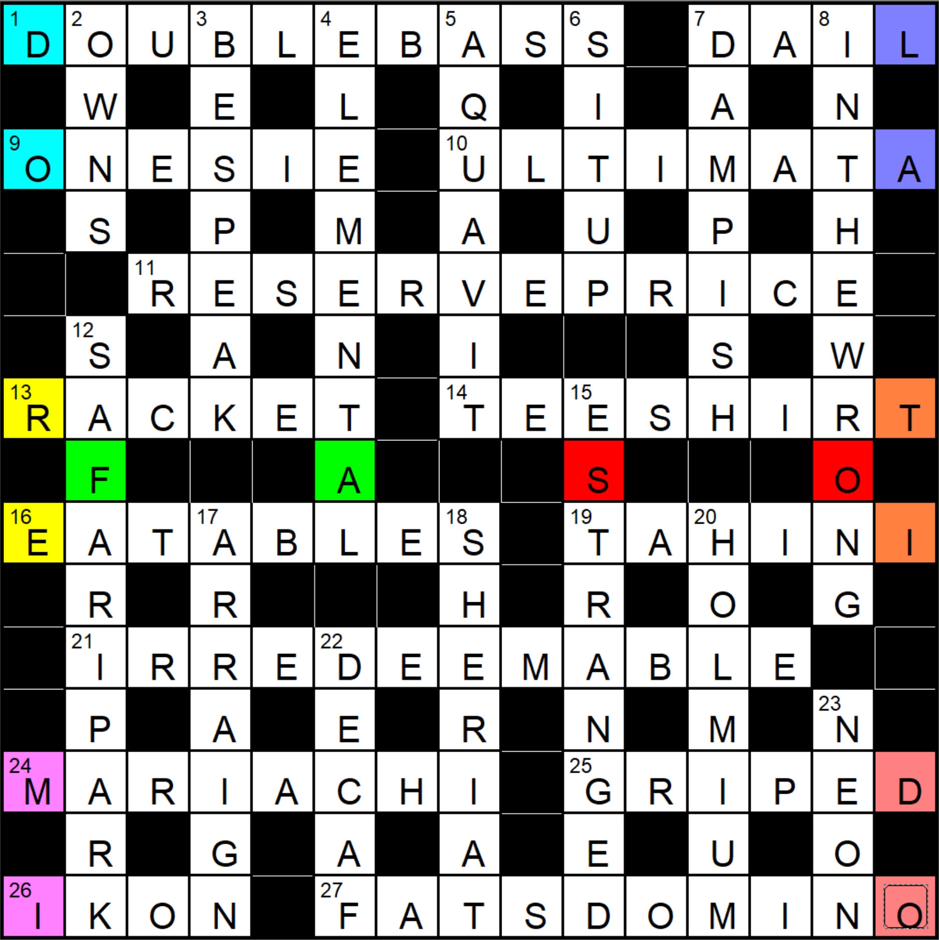 Independent 11839 Filbert Fifteensquared