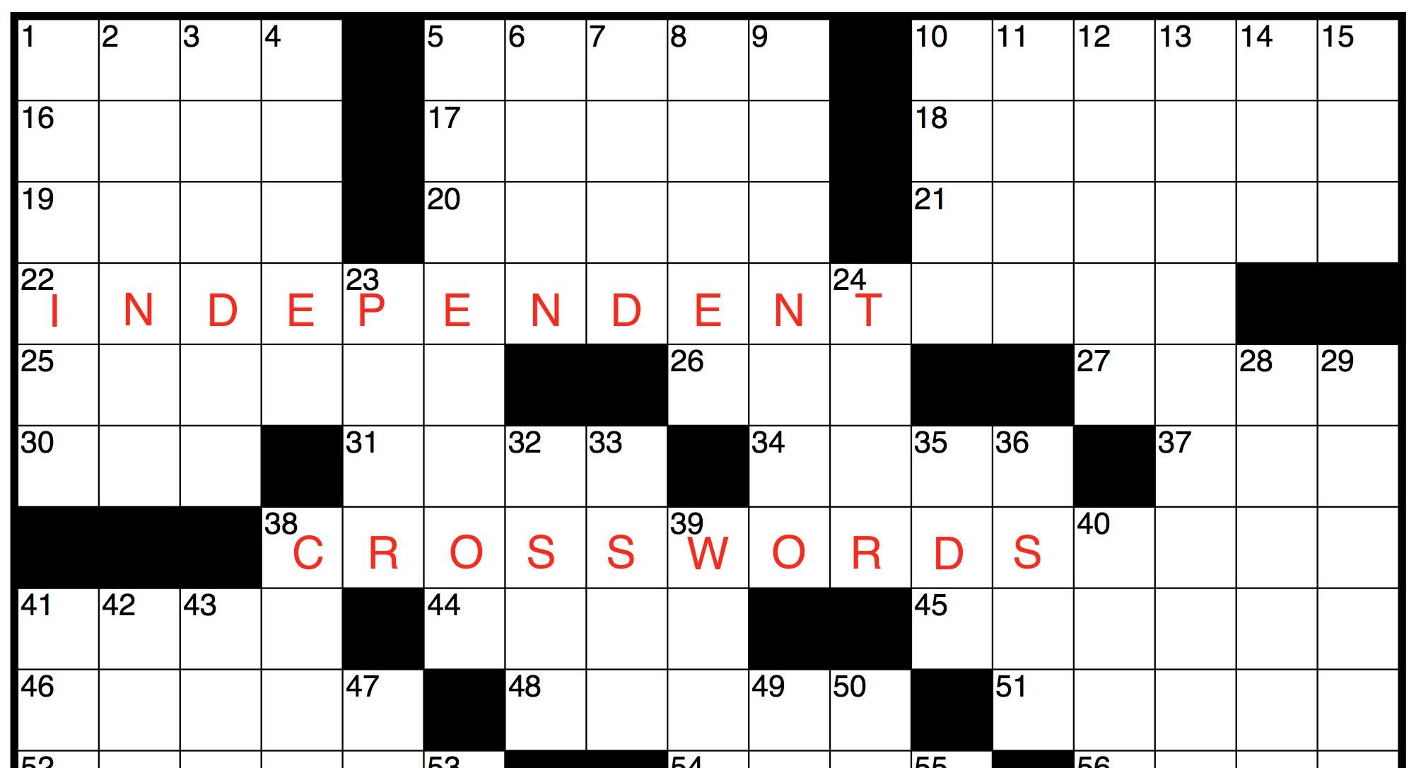 hint of color crossword clue