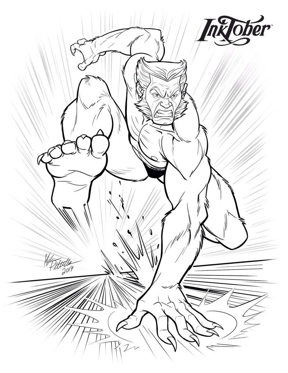 Inktober Day 16 Wild It s The X Men s Wild Animal The Beast This Pose Was A Bit Of A Challenge To Work Out But I m Happy With The End Result inktober inktober2019 Inktober Day 16 Wild It s The X Men s Wild Animal The Beast This Pose Was A Bit Of A Challenge To Work Out But I m Happy With The End Result inktober inktober2019