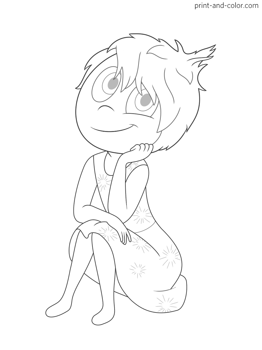 inside out 2 coloring page