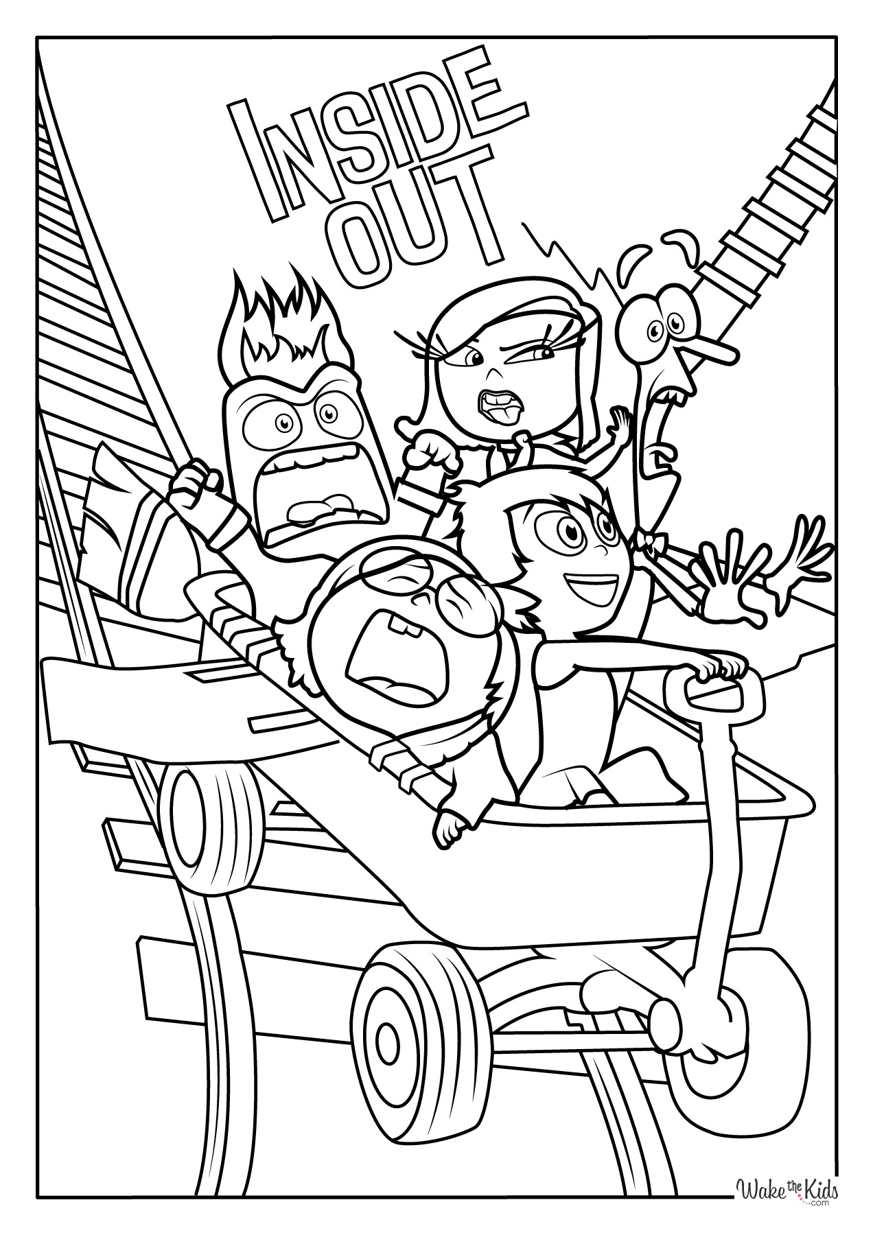 Inside Out Coloring Pages Free Printable PDFs WakeTheKids