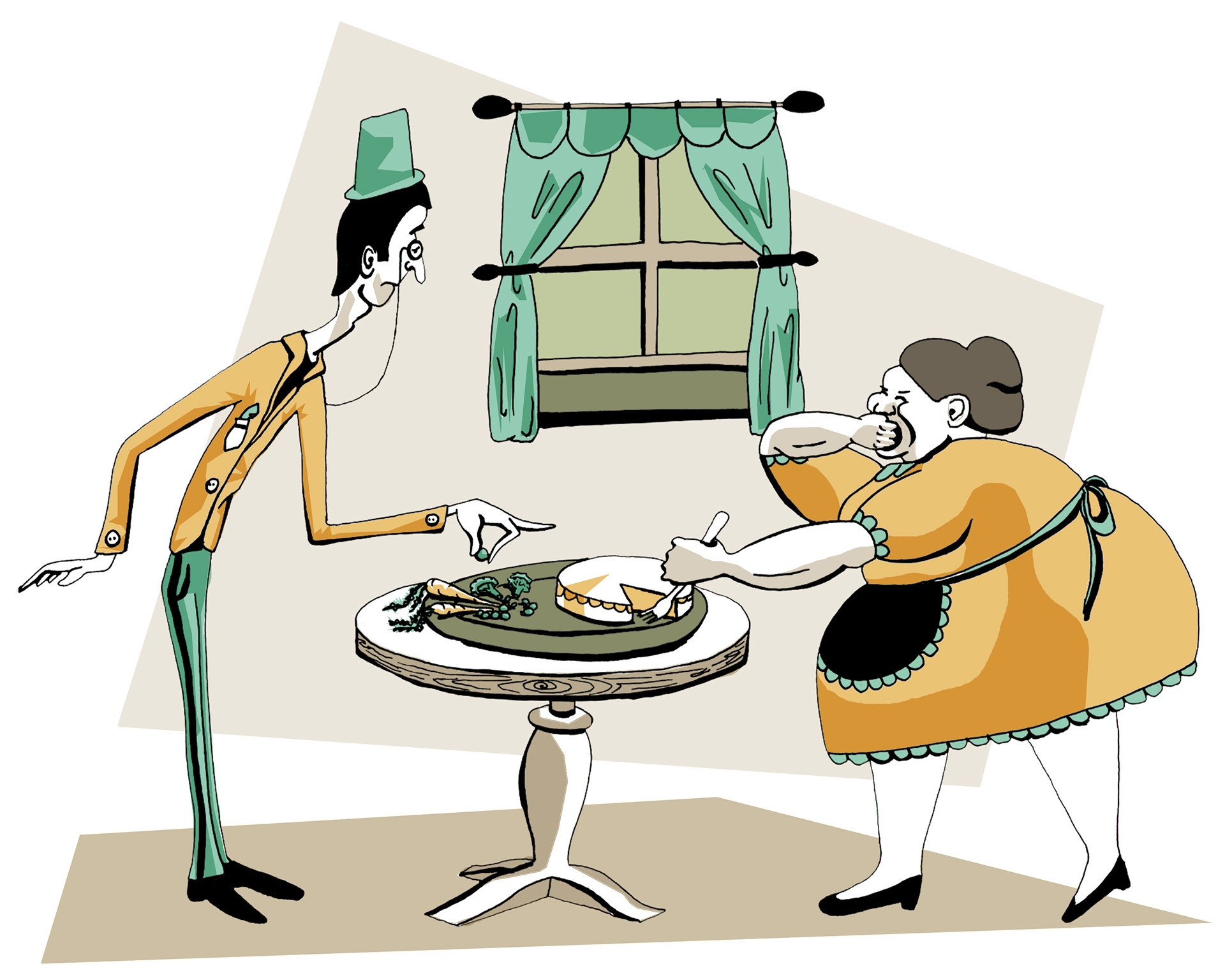 Jack Sprat Could Eat No Fat His Wife Could Eat No Lean And So Between Them Both You See They Licked The Platter Clean nbsp 4 Images Behance