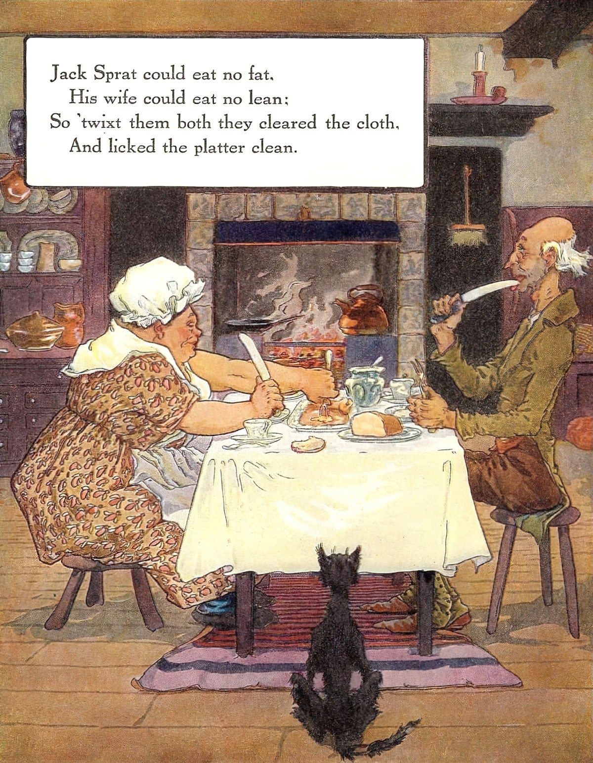 Jack Sprat Nursery Rhyme Analysis SLAP HAPPY LARRY