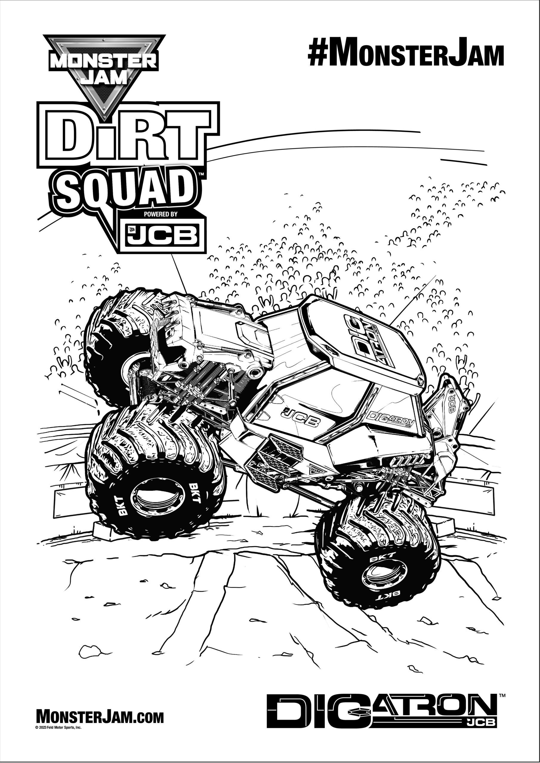 JCB Dirt Squad Monster Jam 
