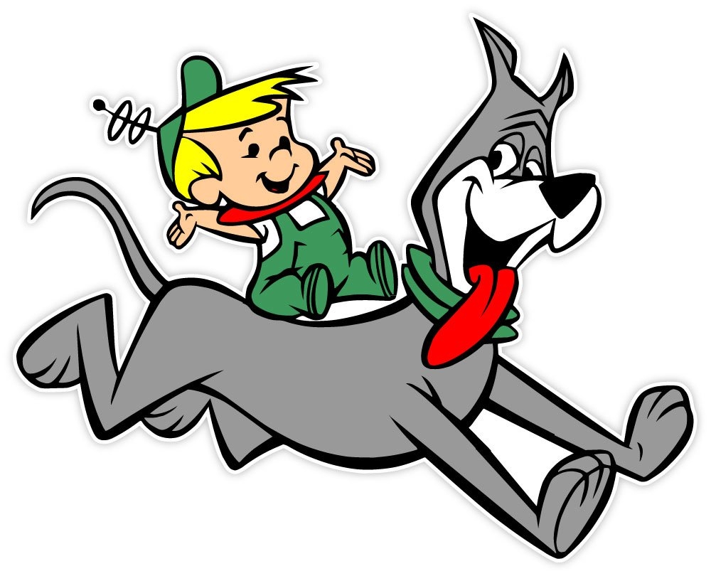 JETSONS ELROY DOG Sticker Decal 5 X 4 Buy Online At Best Price In KSA Souq Is Now Amazon sa Automotive