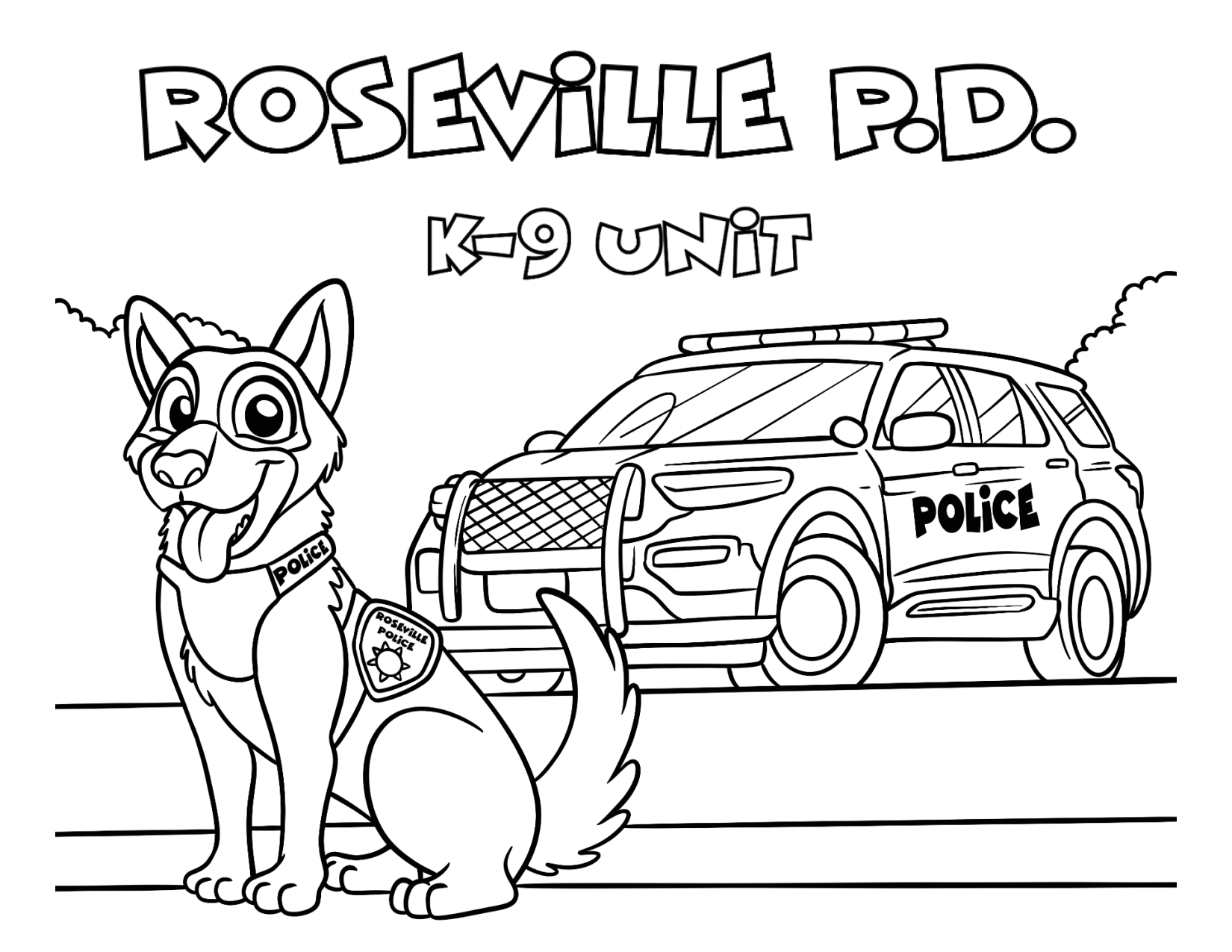 coloring pages for police coloring pages for police
