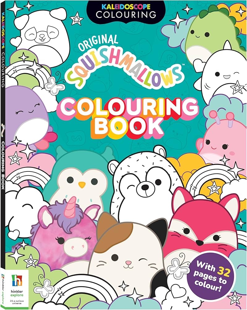 coloring book squishmallows coloring page