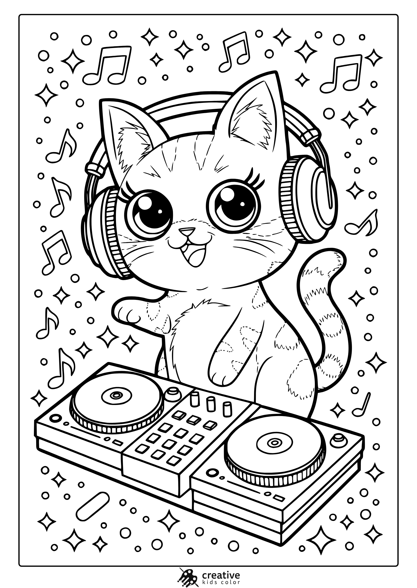 Kawaii Coloring Pages Free Printable PDFs 