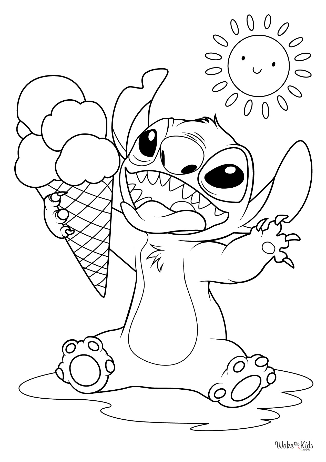 Lilo And Stitch Coloring Pages Free Printable PDFs WakeTheKids