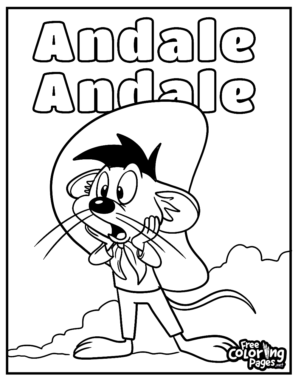 looney tunes coloring pages
