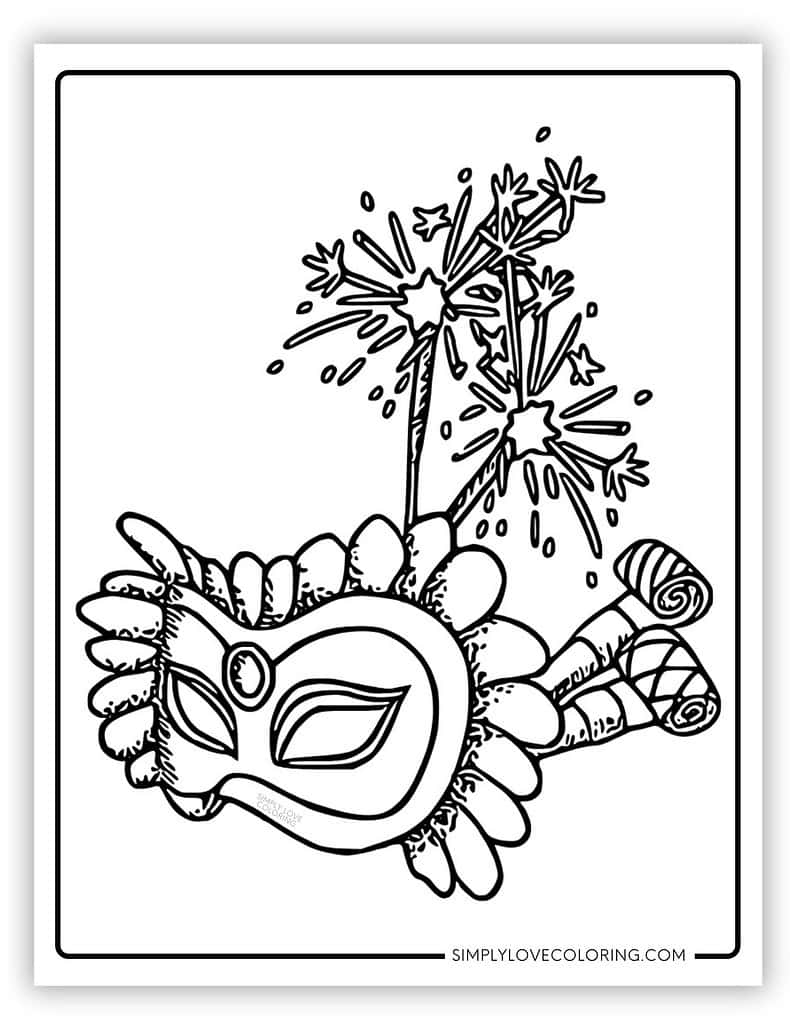Mardi Gras Coloring Pages Free PDF Printables Simply Love Coloring Mardi Gras Coloring Pages Free PDF Printables Simply Love Coloring
