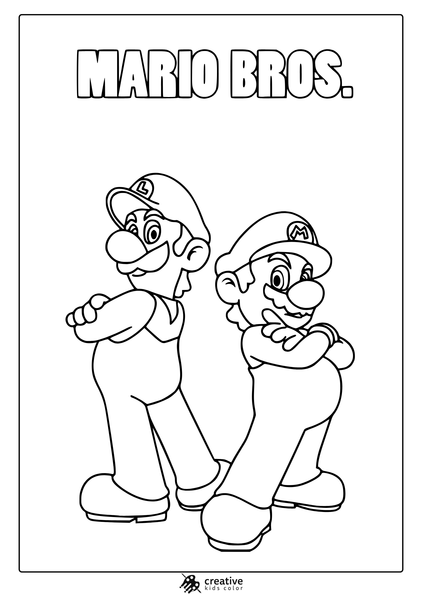 Mario Coloring Pages 25 Free Printable PDF Mario Coloring Pages 25 Free Printable PDF
