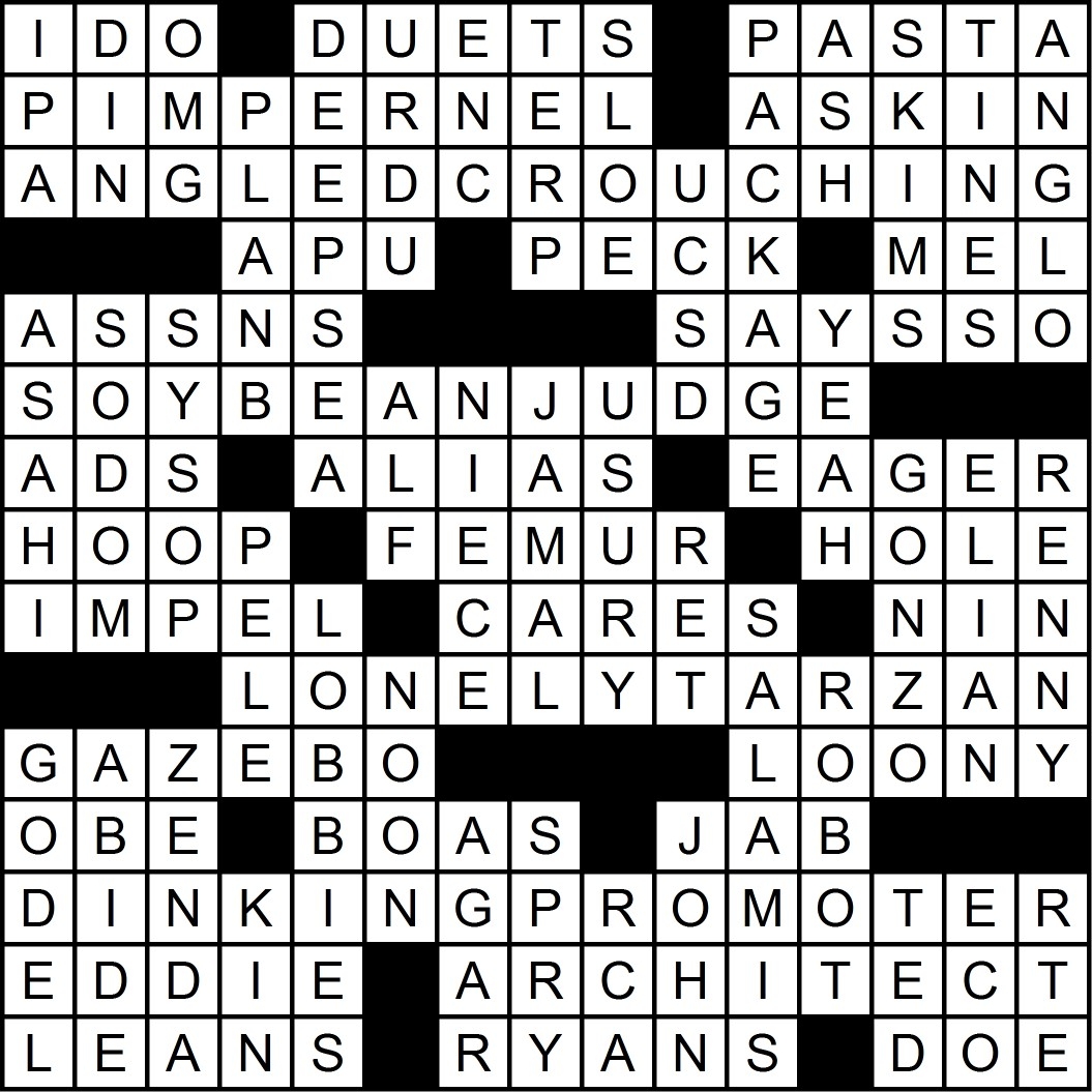 crossword clue for eager
