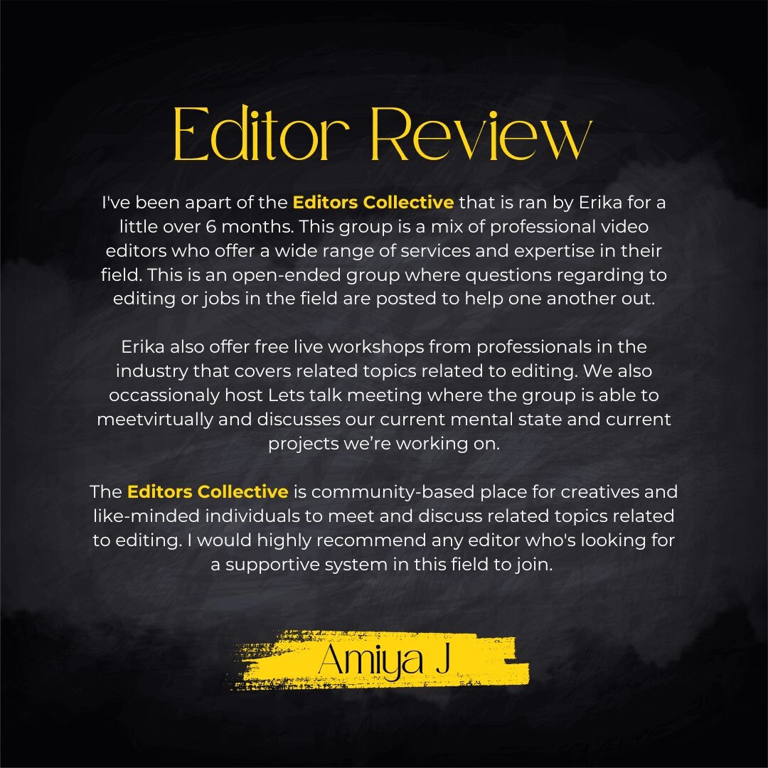 Meet Erika Smith The Editors Advocate Producer SHOUTOUT ATLANTA