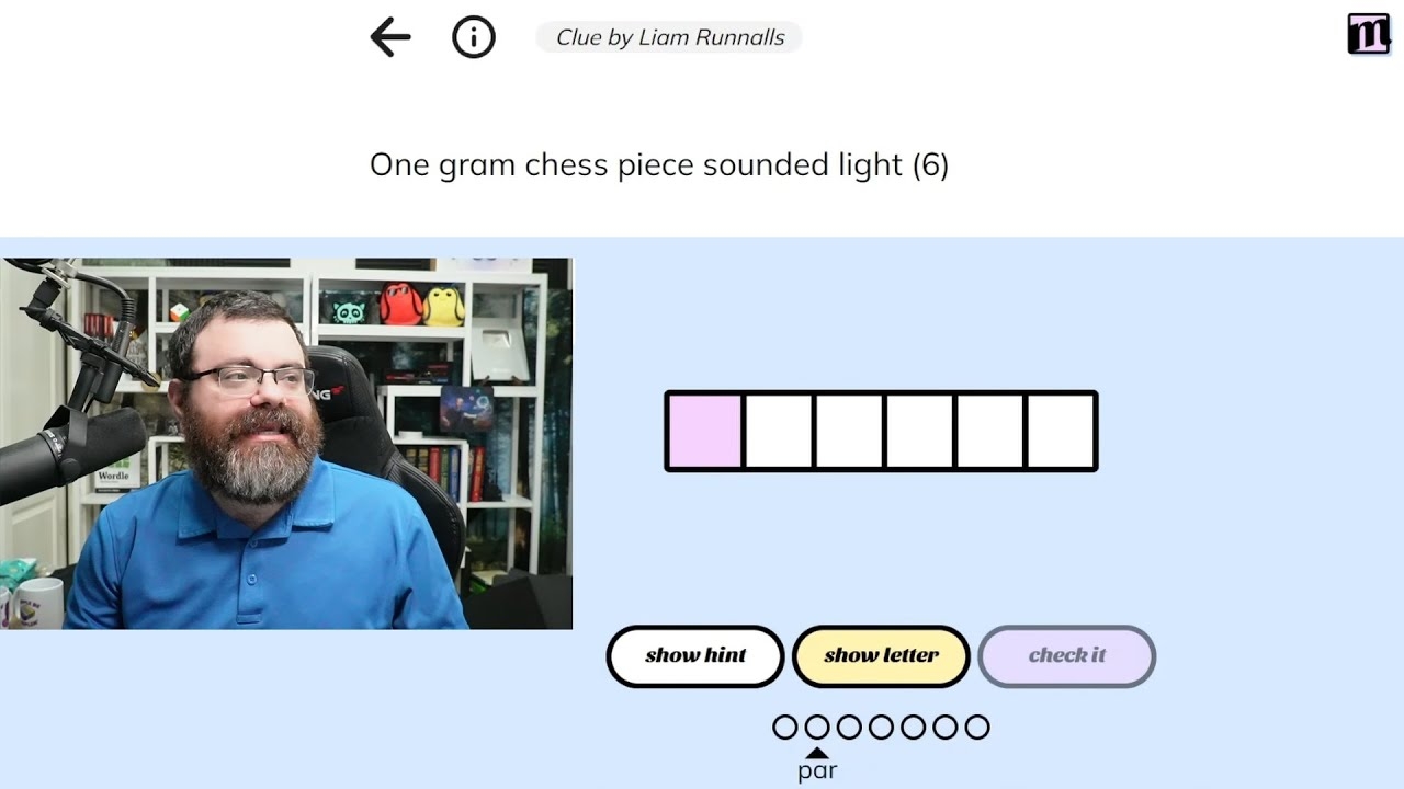 Minute Cryptic March 19th 2025 wordgames crypticcrossword crossword YouTube