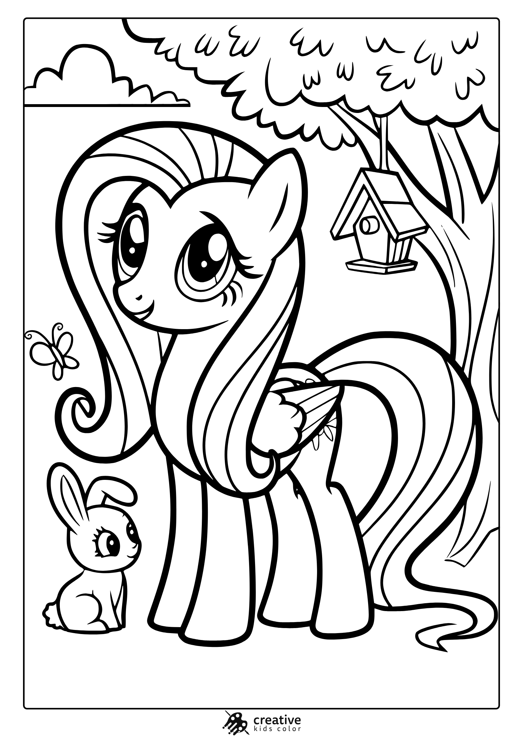 My Little Pony Coloring Pages Free Printable PDFs