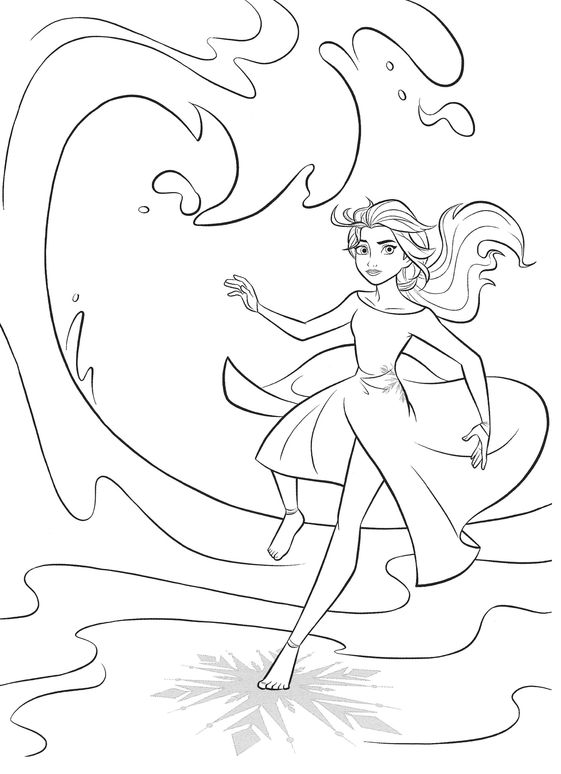 queen elsa coloring page queen elsa coloring page
