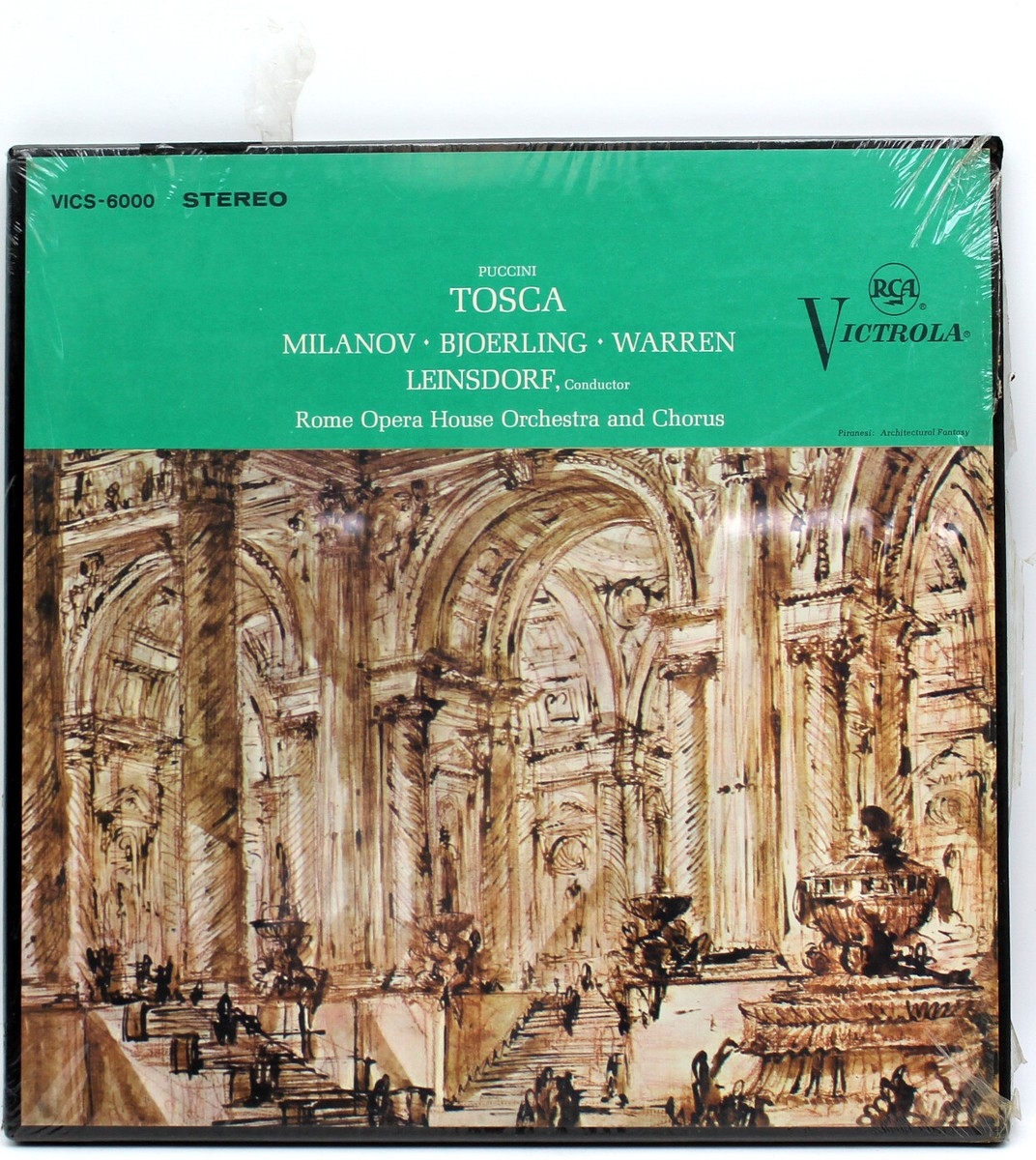 NEW SEALED 2 LP SET PUCCINI TOSCA Rome Opera House Orchestra RCA VICS 6000 EBay