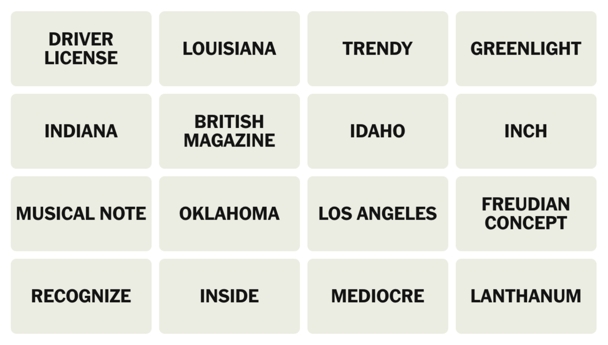 NYT Connections Answer For Today July 4 2025 Lifehacker NYT Connections Answer For Today July 4 2025 Lifehacker