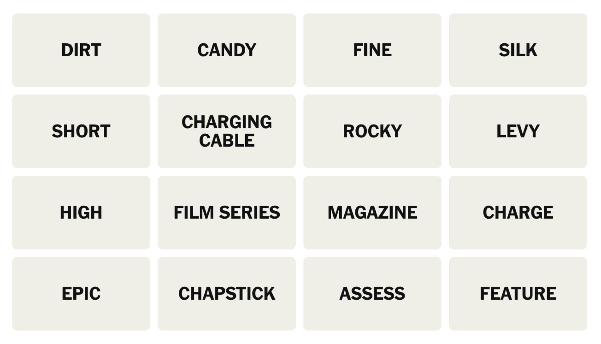 NYT Connections Answer For Today March 14 2025 Lifehacker