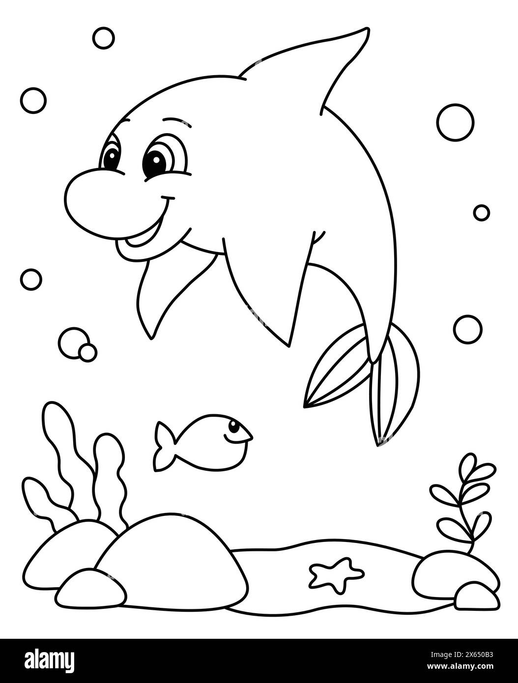 ocean animal coloring pages