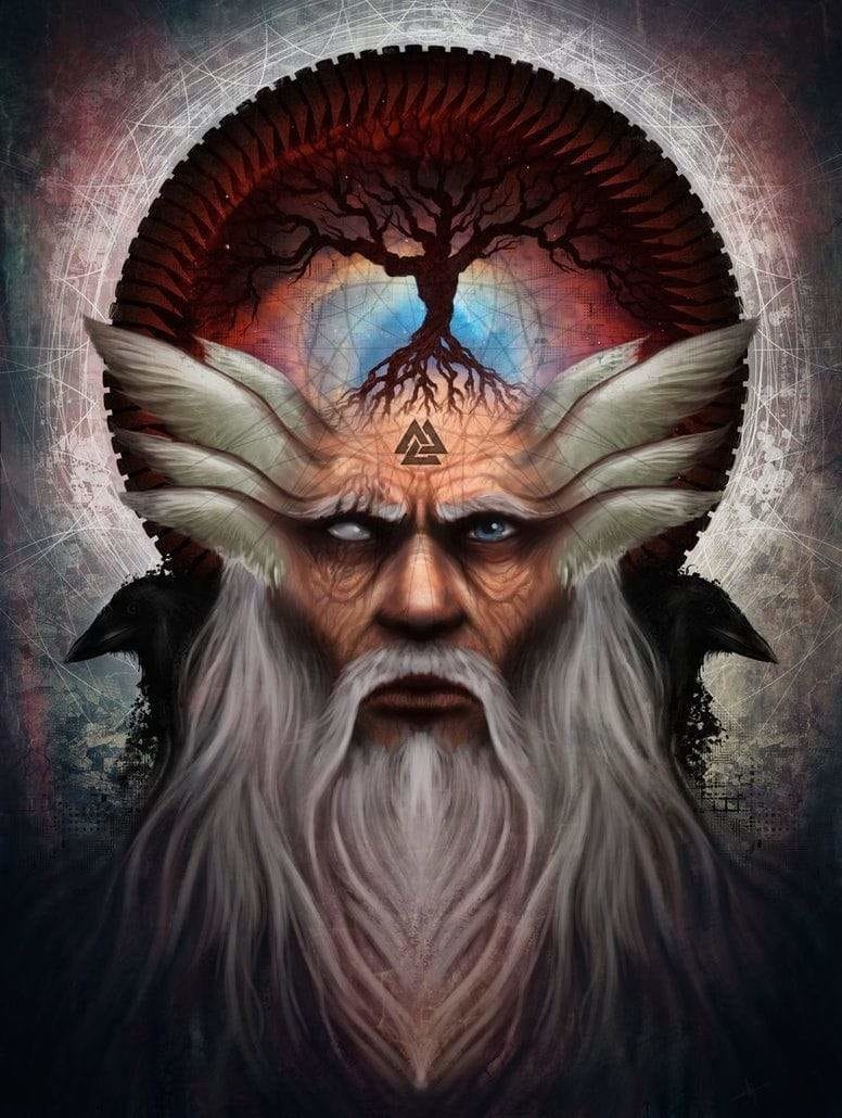 Odin Norse God Mythology Family Sacrifice Popular Culture Valhalla Vikings Odin Norse God Mythology Family Sacrifice Popular Culture Valhalla Vikings