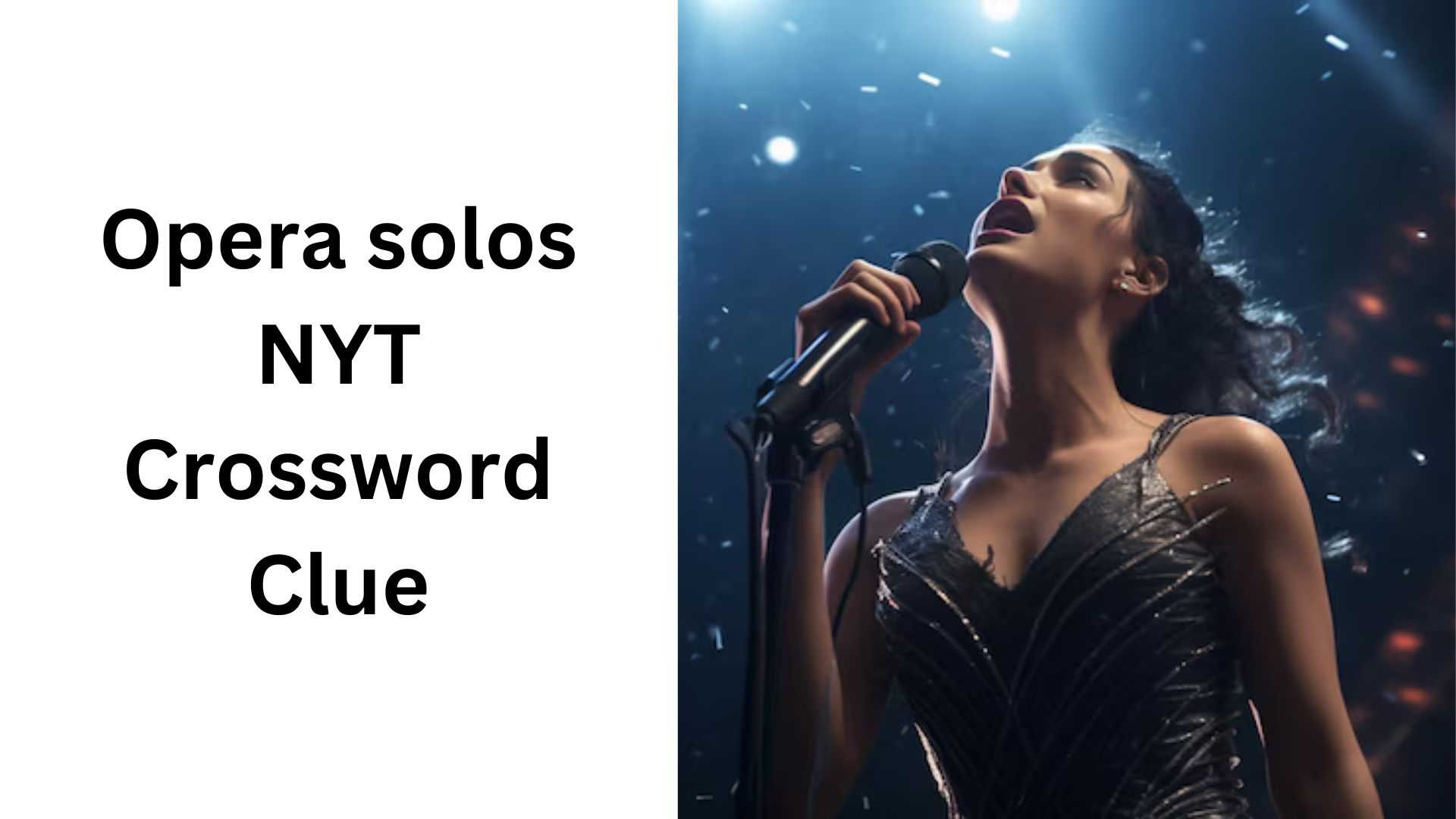 Opera Solos NYT Crossword Clue December 19 2024