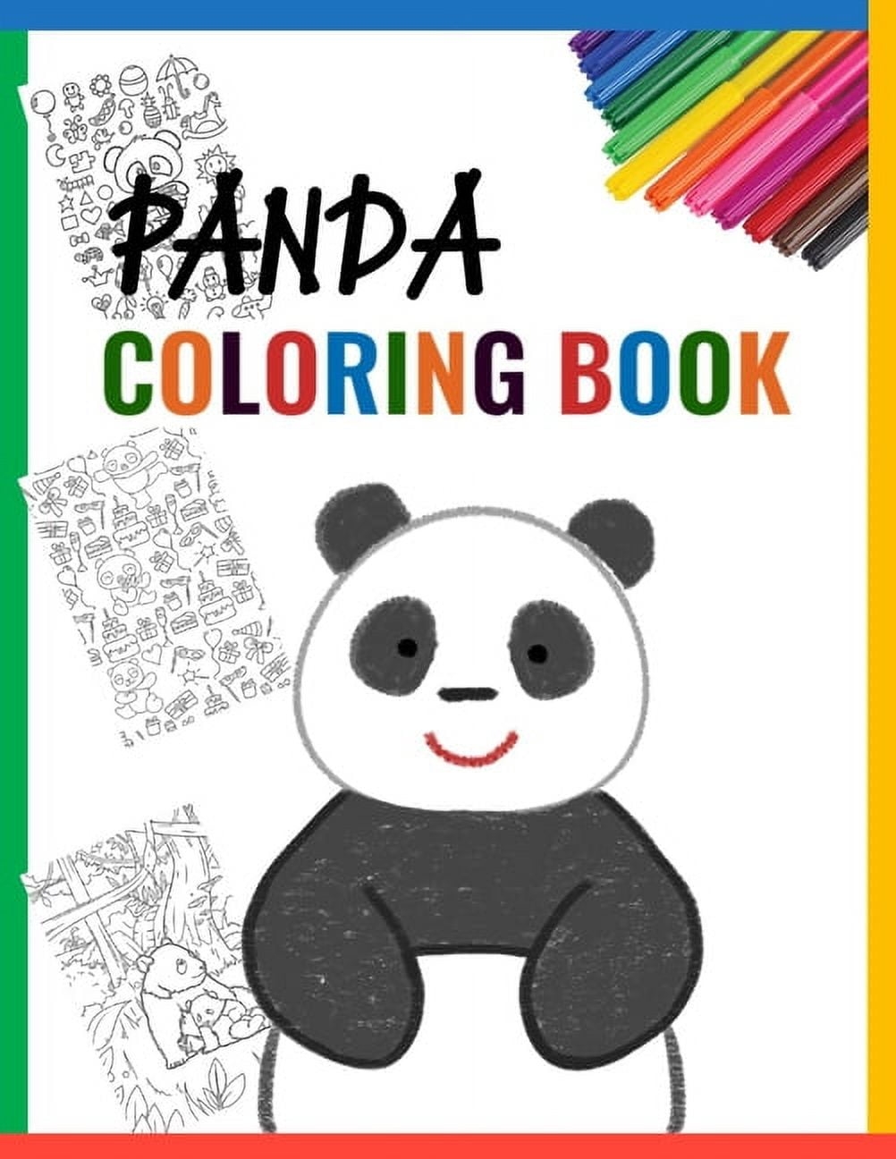 Panda Coloring Book Discover The Magnificent Panda Habitat And Panda Love Panda Bear Activity Book For Toddlers Paperback Walmart