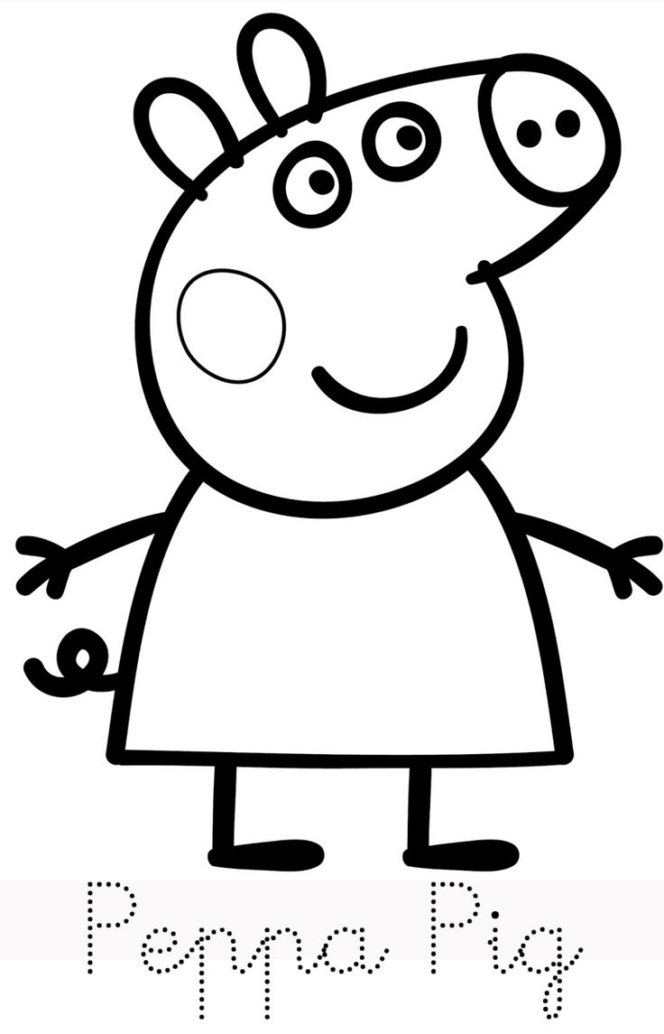 peppa pig coloring sheets