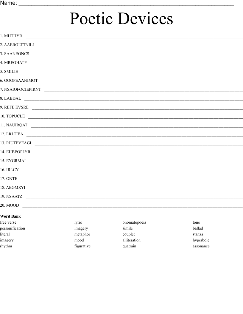 Poetic Before 3 Letters Letters Poetic Before 3 Letters Letters