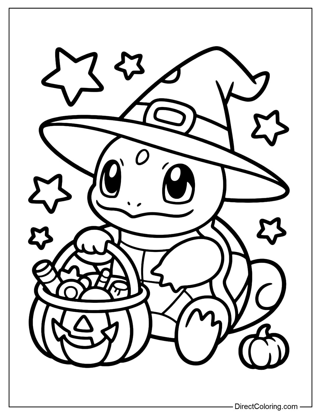 Pokemon Halloween Coloring Pages Free PDF To Download And Print