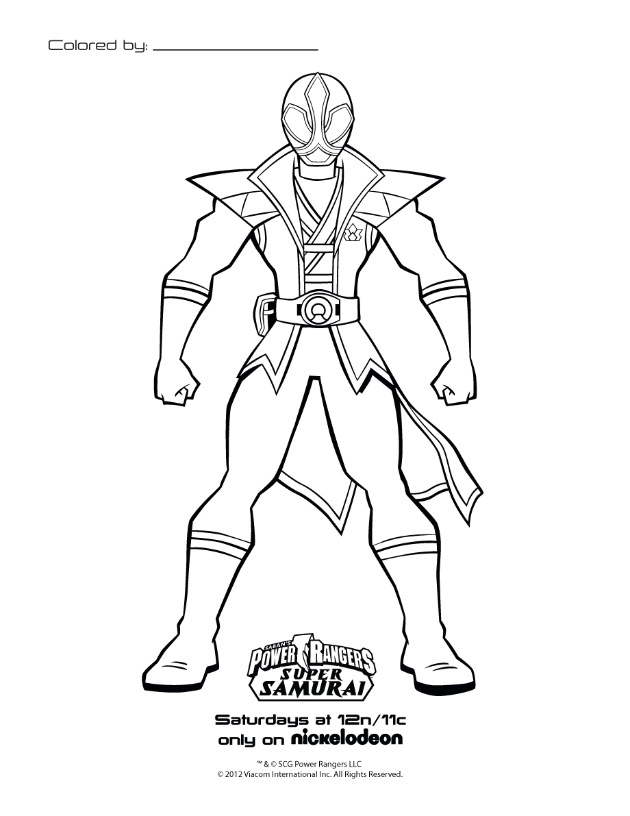 Power Rangers Image To Print And Color Power Rangers Coloring Pages
