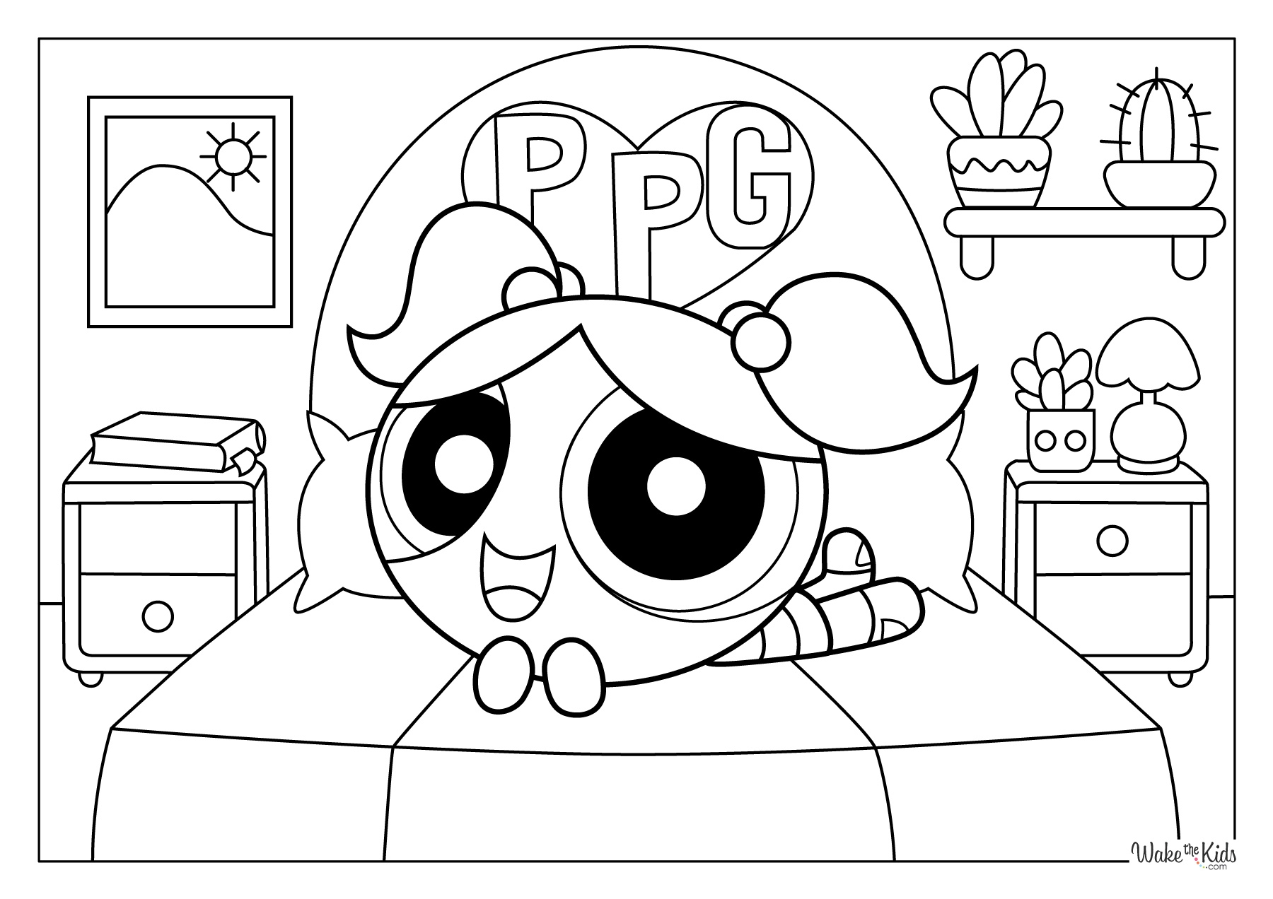 powerpuff girls coloring pages