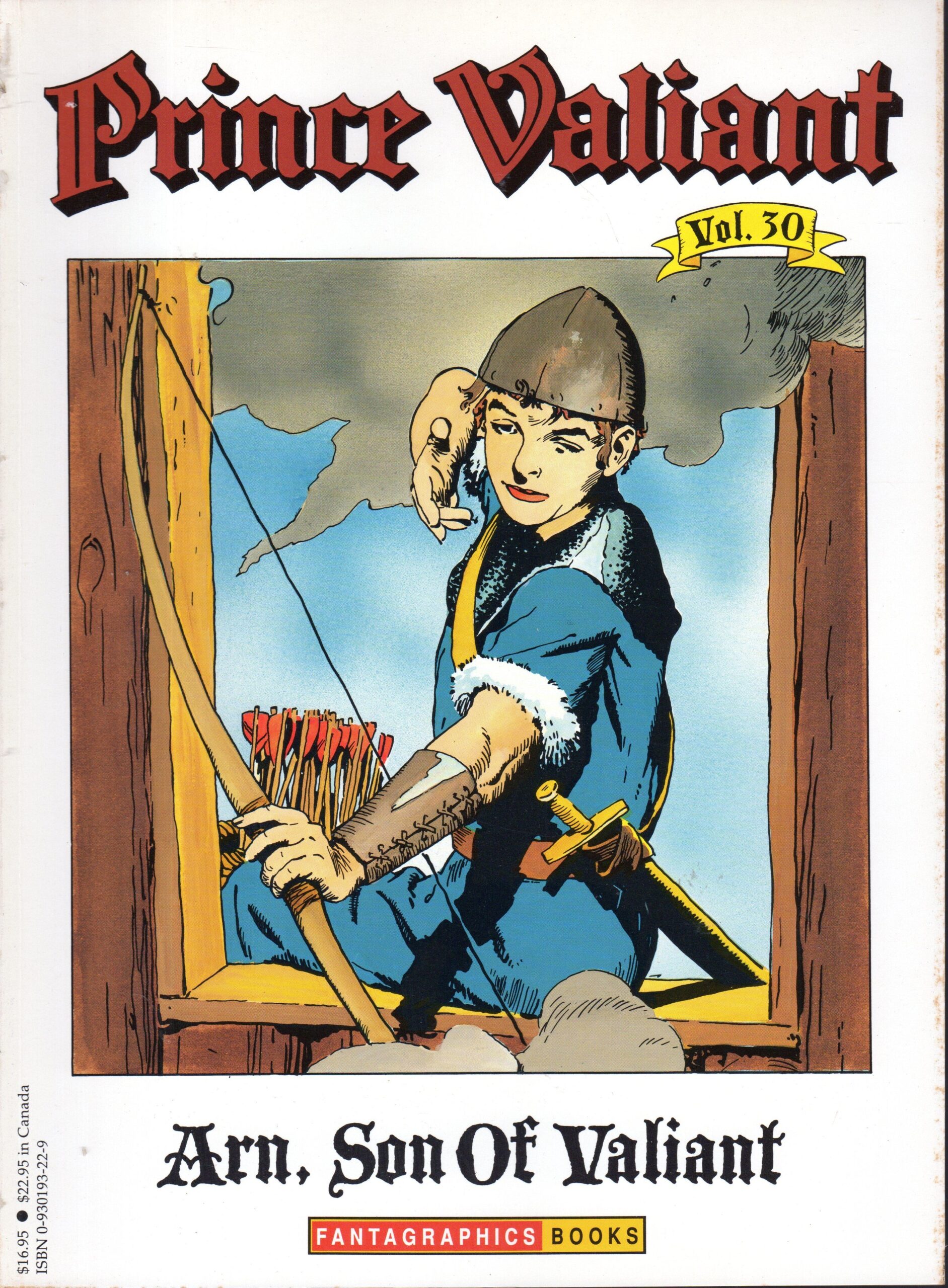 Prince Valiant Arn Son Of Valiant Volume Thirty 30 By Foster Harold R Harold Rudolf Hal Paperback 1997 Fantagraphics Books 9780930193225 Biblio