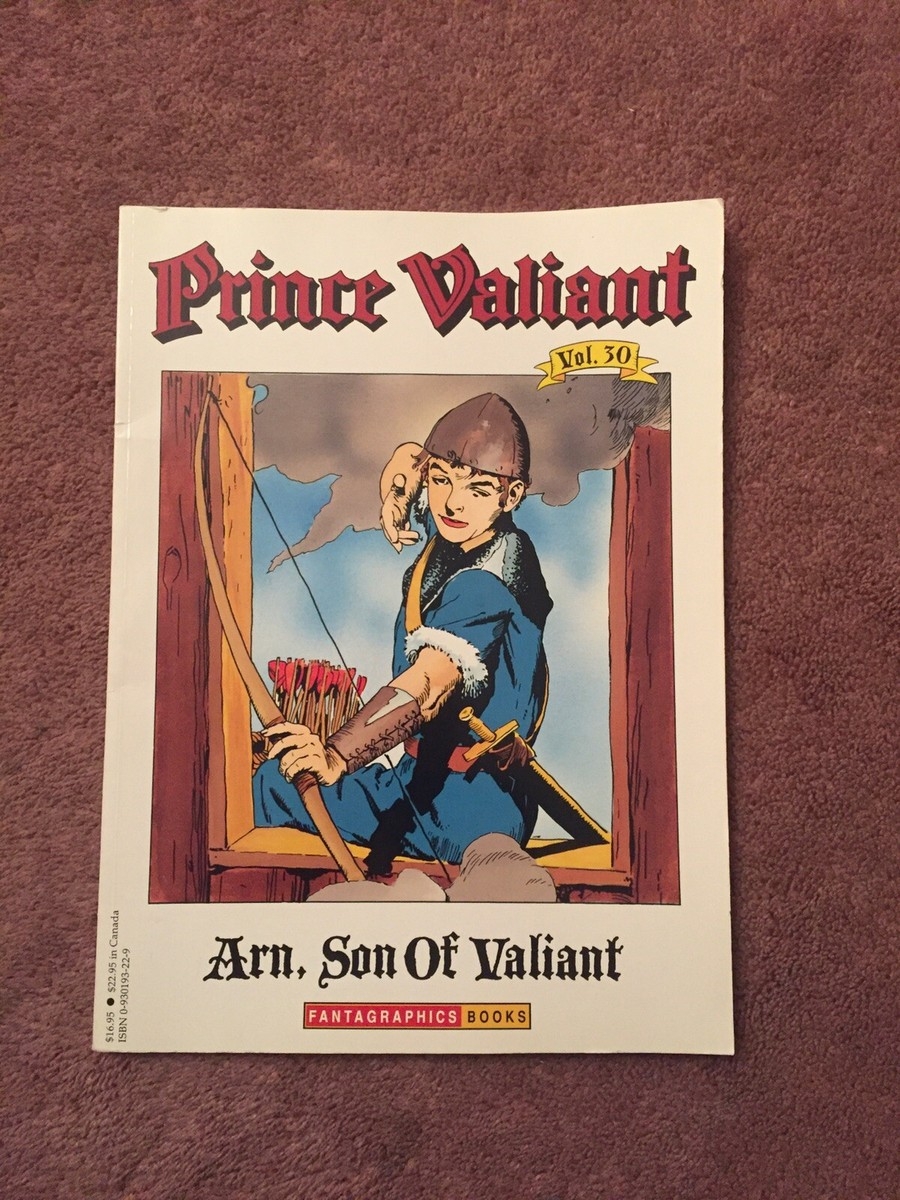PRINCE VALIANT Vol 30 Arn Son Of Valiant Fantagraphics TPB 2nd Print Hal Foster EBay