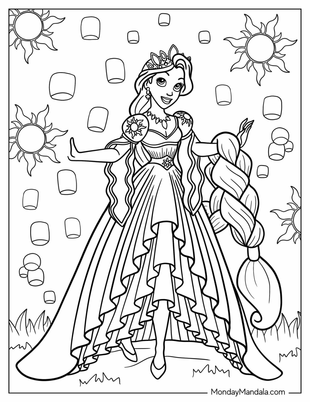 Princess Coloring Sheet Printable Printable Coloring Bookmarks For Adults Free Printable Halloween