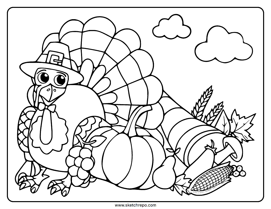 Printable Thanksgiving Coloring Page Sketch Repo Printable Thanksgiving Coloring Page Sketch Repo