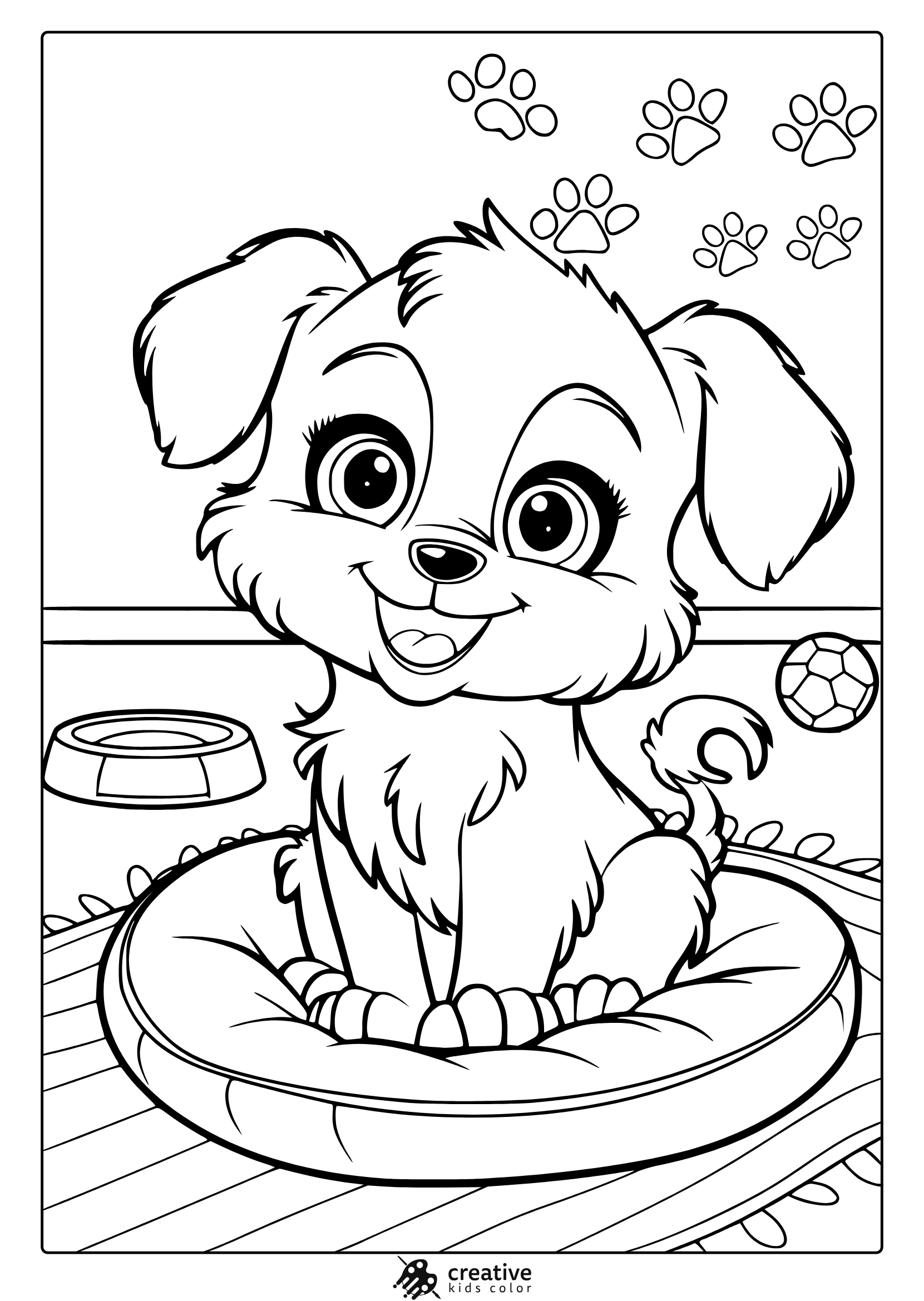 Puppy Coloring Pages Free Printable PDFs Puppy Coloring Pages Free Printable PDFs