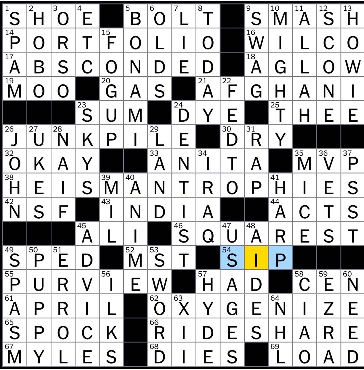 intense passion nyt crossword