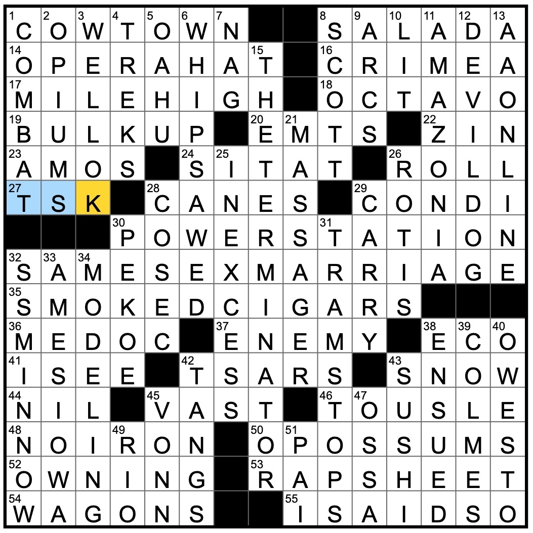 very dry crossword clue