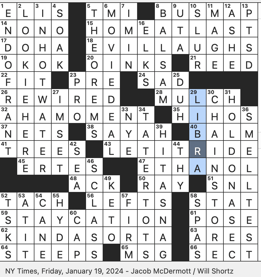 capital of qatar crossword clue