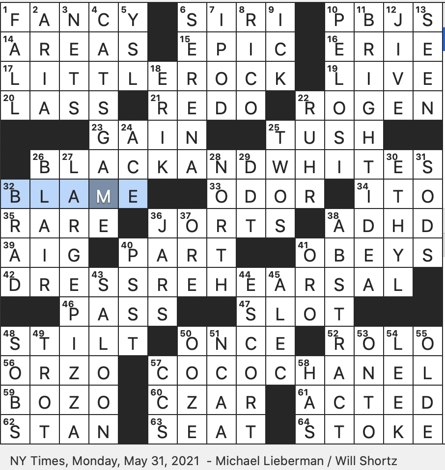 Rex Parker Does The NYT Crossword Puzzle Tie In Tic tac toe MON 5 31 21 German Industrial Valley Quaint Shoppe Descriptor Bicolor Cookies Also Called Half moons Rex Parker Does The NYT Crossword Puzzle Tie In Tic tac toe MON 5 31 21 German Industrial Valley Quaint Shoppe Descriptor Bicolor Cookies Also Called Half moons