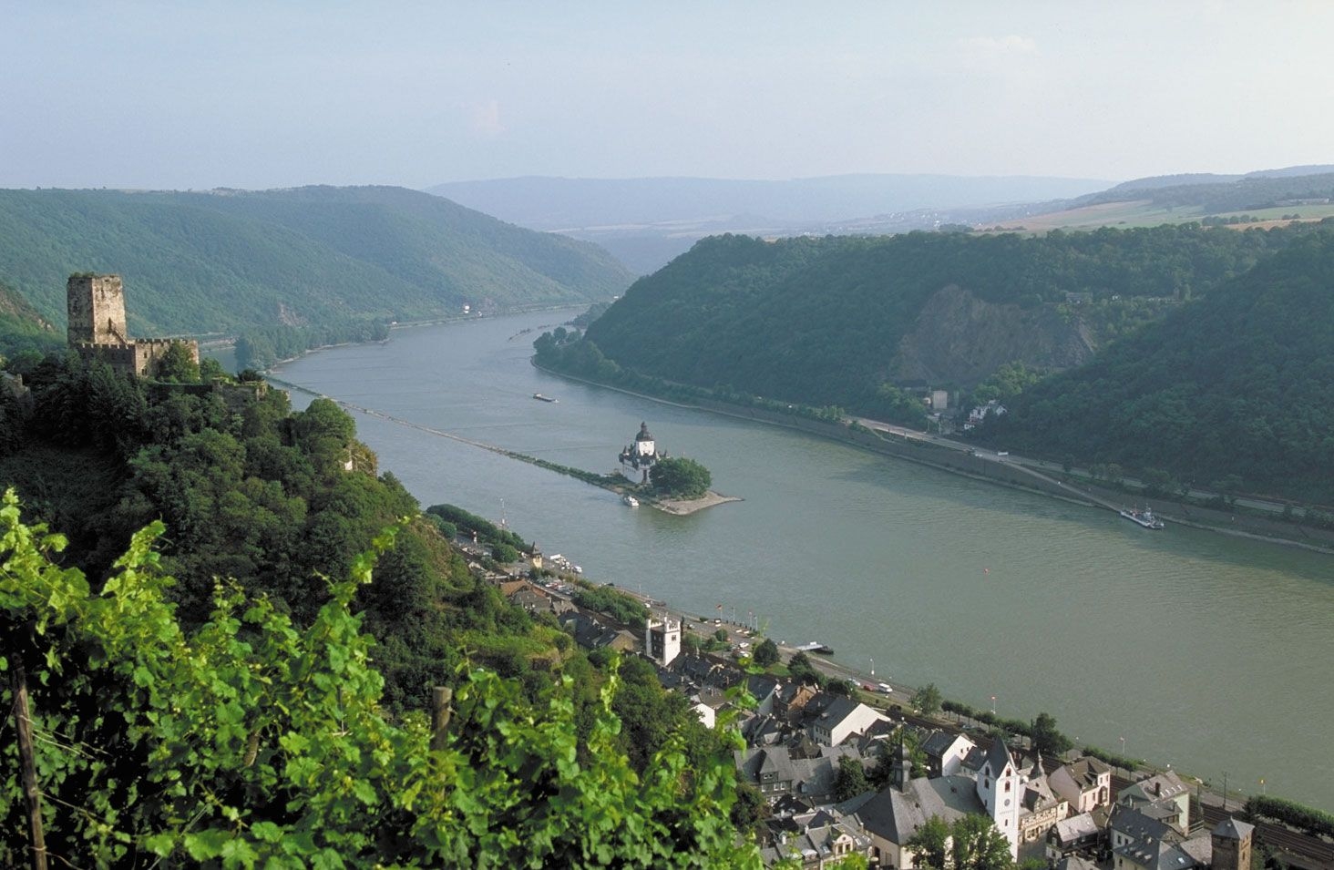 swiss river to the rhine