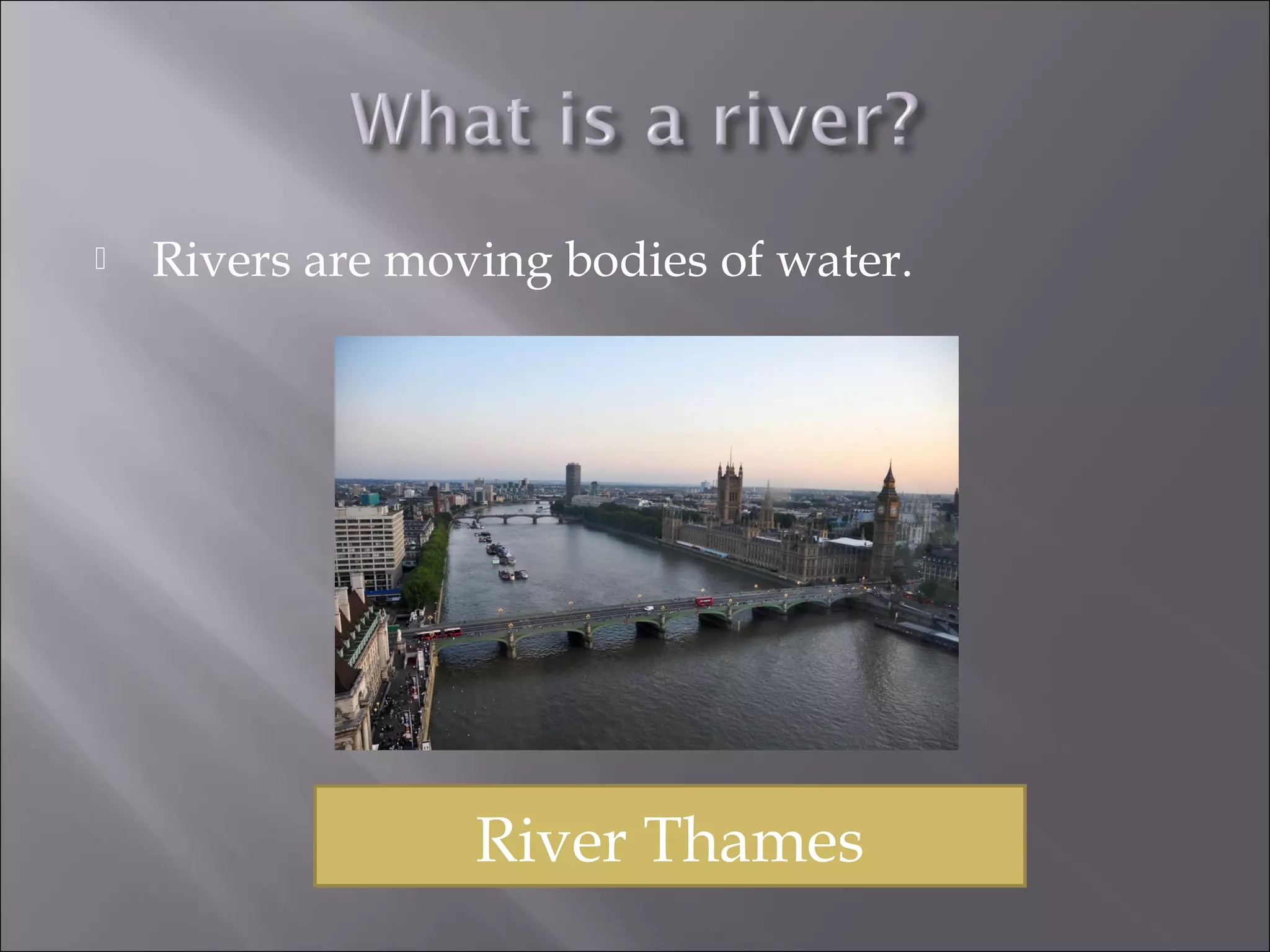 Rivers In Spain PPT Rivers In Spain PPT