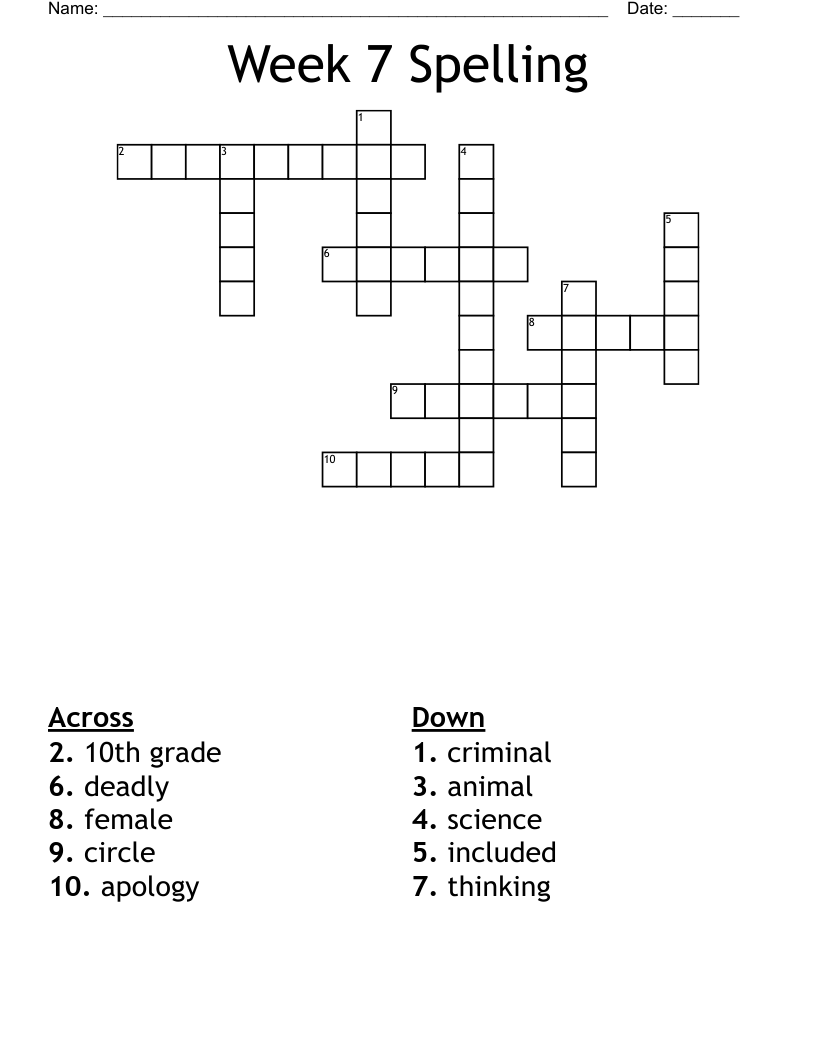 S Z At The Beginning Crossword WordMint