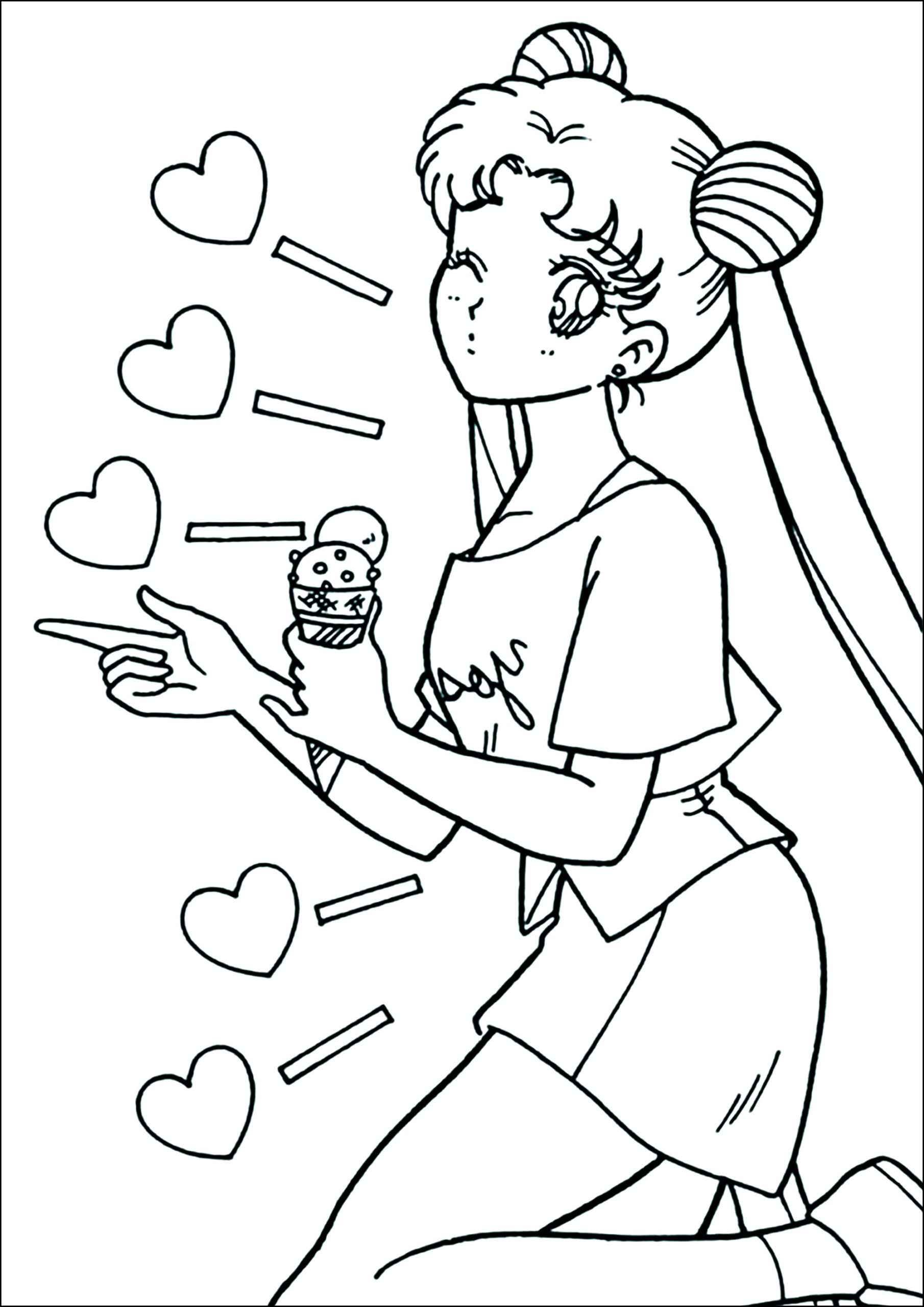 sailor moon coloring pages sailor moon coloring pages