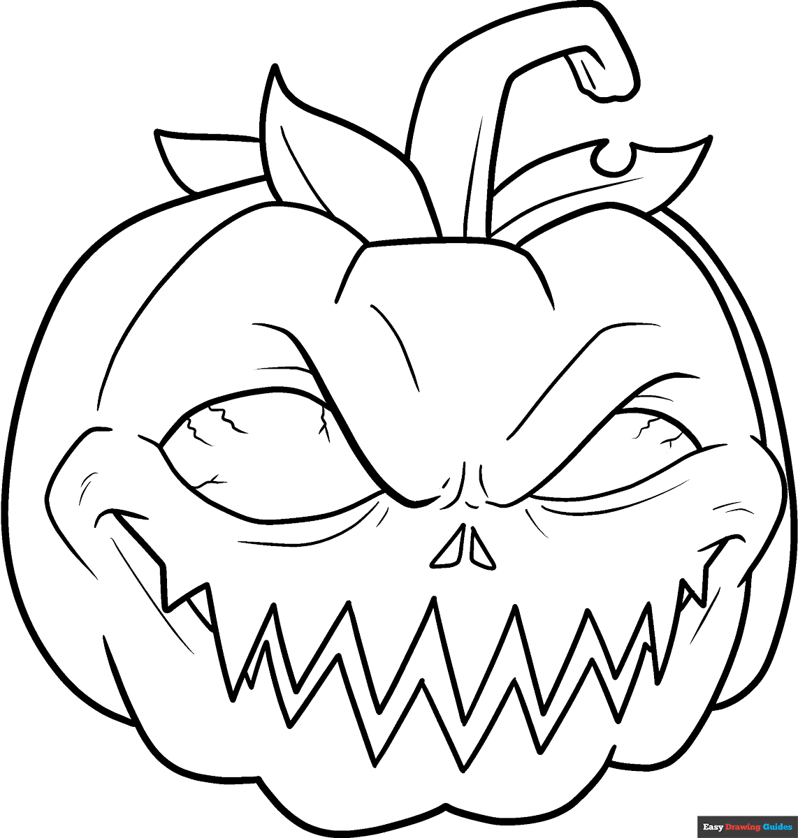 halloween coloring pages scary