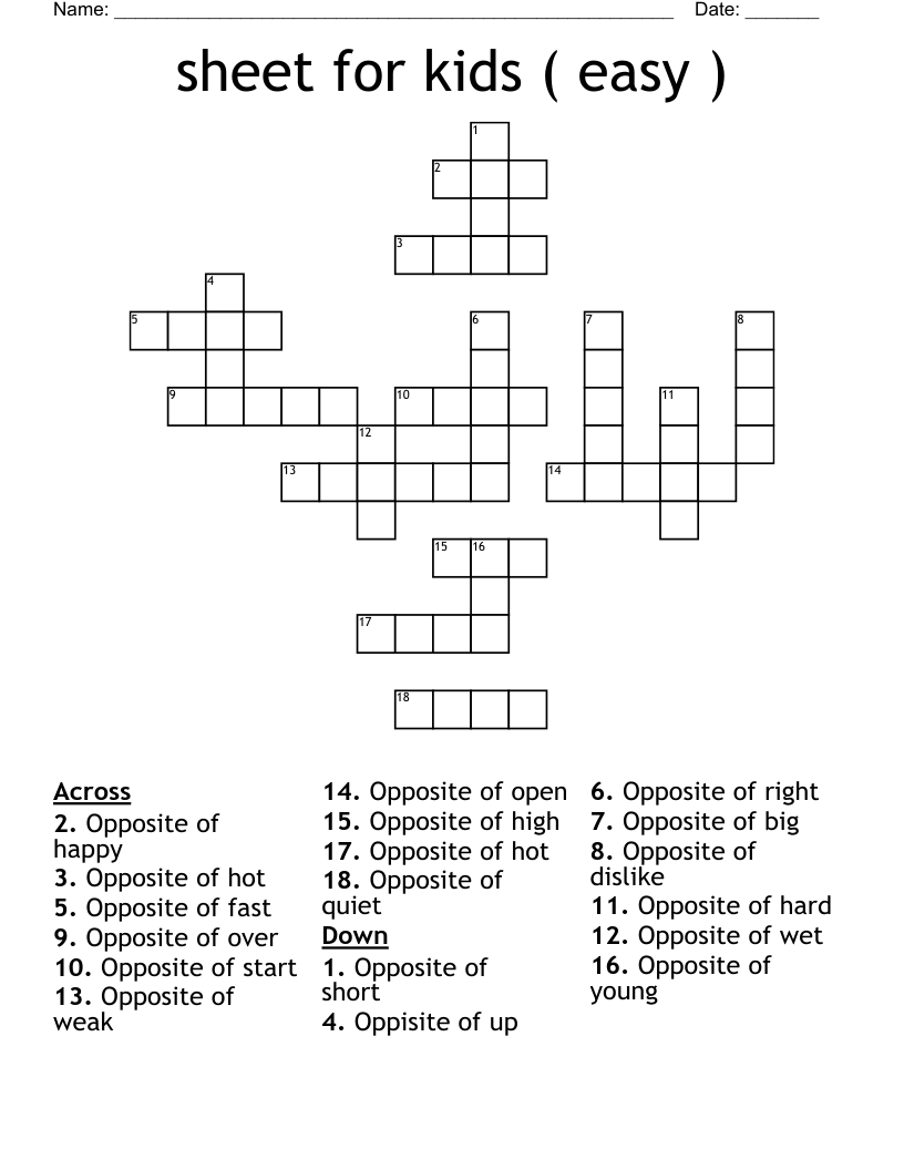 easy crossword puzzles printable easy crossword puzzles printable